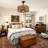 18" Boho Rattan Caged Ceiling Fan with Lights and Remote Control, Quiet DC Motor, 6-Speed and Timer