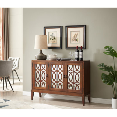 Armoire d'appoint Mid-Century 48 po