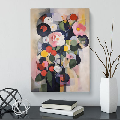 Raygoza Flowers Bauhaus Vol.5 - Wrapped Canvas