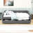 2 Drawers Upholstered Full Daybed with Sturdy Slats Support-1174865768