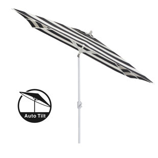 Parasol de marché rectangulaire 10 po x 6 po