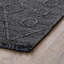 Tapis gris foncé lavable en machine Brenly-1730810304