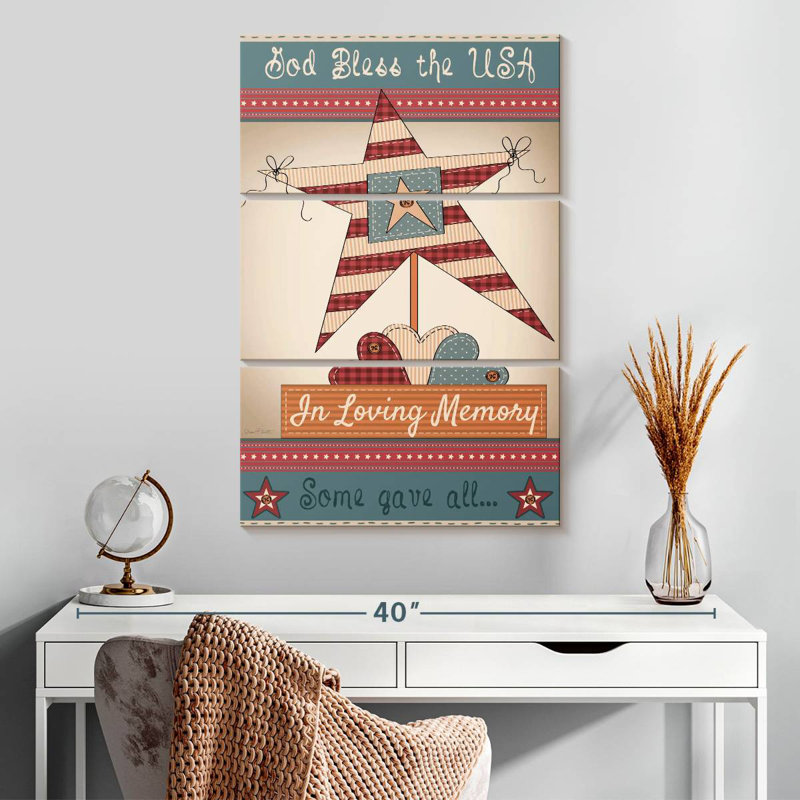 Lelar Flag In Loving Memory, 32" H x 20" W