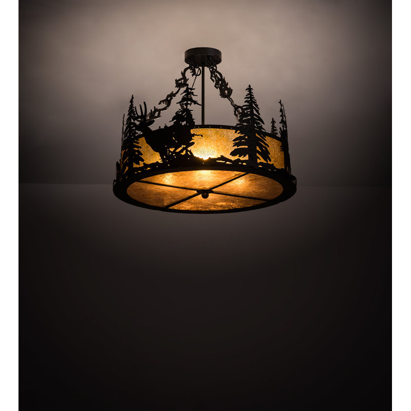 Lizarraga 4 - Light Semi Flush Mount