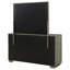 Commode 8 tiroirs Carlwirt et miroir chêne taupe-1366933989