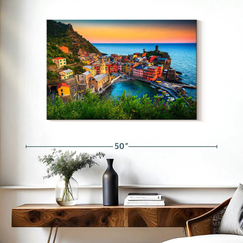 Gillard, Ligurie pittoresque, H 26 po x l 39 po