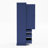 77Inch Farmhouse Kitchen Pantry, Freestanding Tall Cupboard Storage Cabinet With 3 Adjustable Shelves, 8 Door Shelves, 3 Drawers For Kitchen, Dining Room, Blue