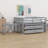 Loft Bed With Retractable Writing Desk And 4 Drawers, Loft Bed With Lateral Portable Desk And Shelves-1156262903-1156262907