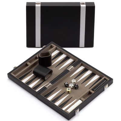 Leather Backgammon Board Game