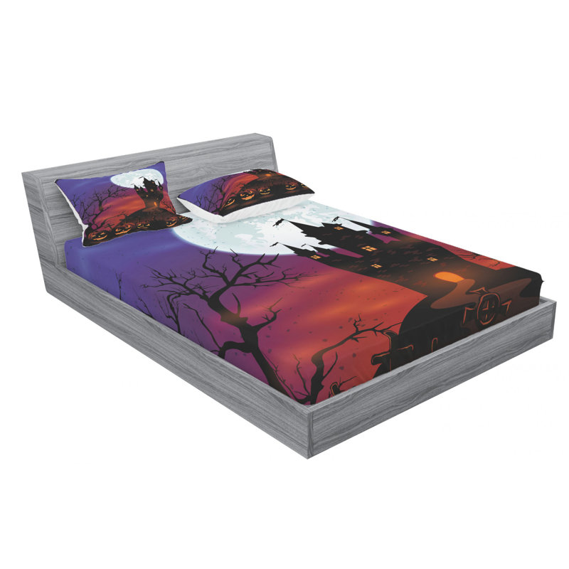 Microfiber Sheet Set, Full Sheet Set with Fitted Sheet
