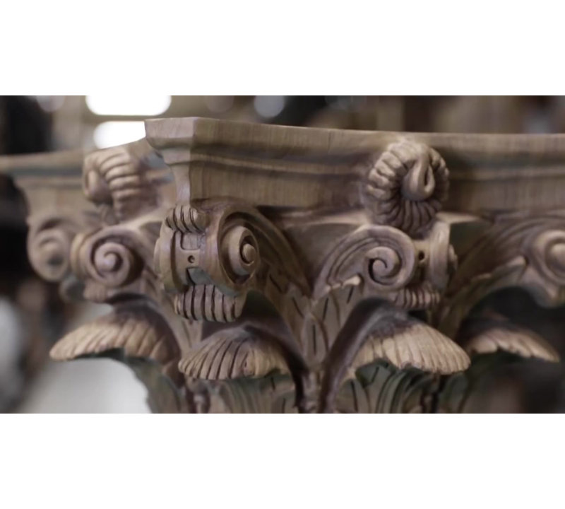 Mini Jefferson Alder Wood Corbel 3.5" x 3.75" x 6"