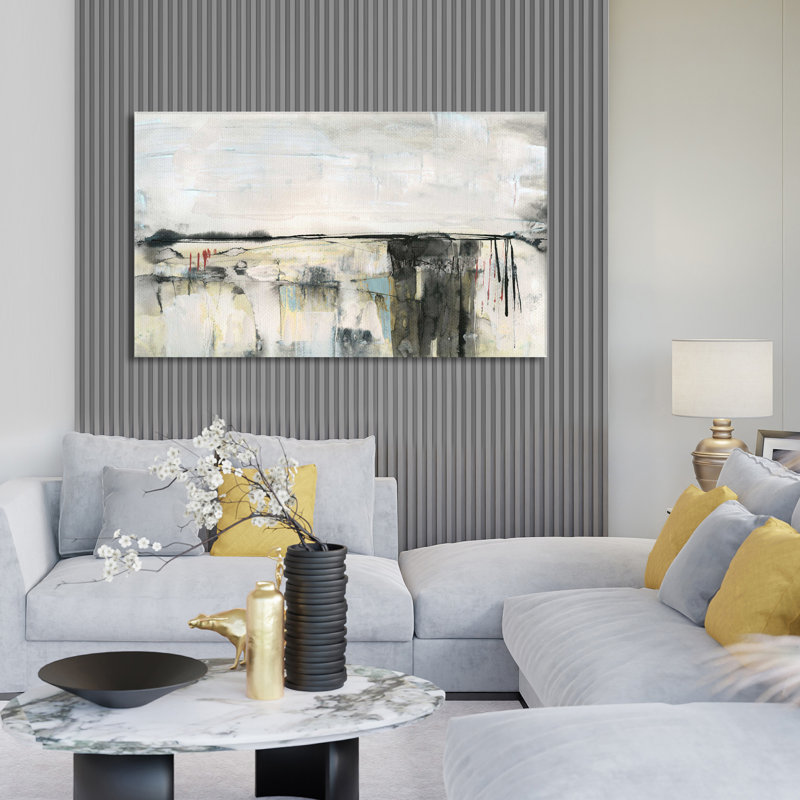 706-6141 " Valley View II " by Susan Jill Painting Print, 18" H x 30" W x 1" D, Wrapped Canvas