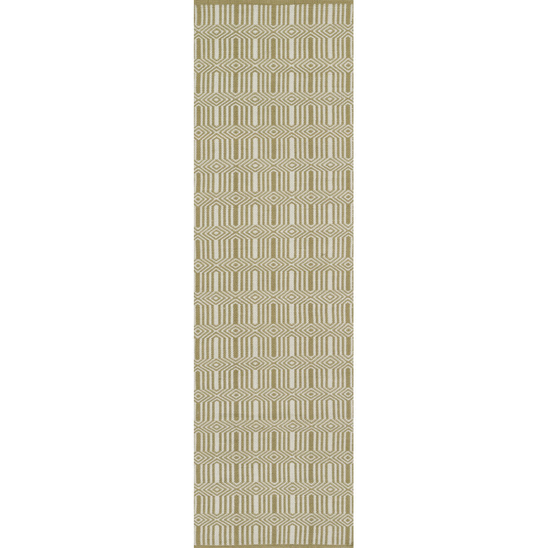 Geometric Indoor / Outdoor Rug, Runner 2'3" x 8'