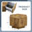 Hexagonal Coffee Table With Drawers