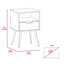 Table de chevet 1 tiroir Haverson-308986597
