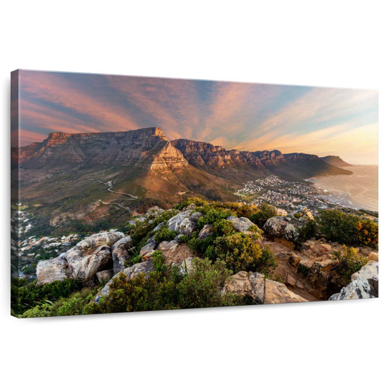Nicci Table Mountainscape, 30" H x 45" W