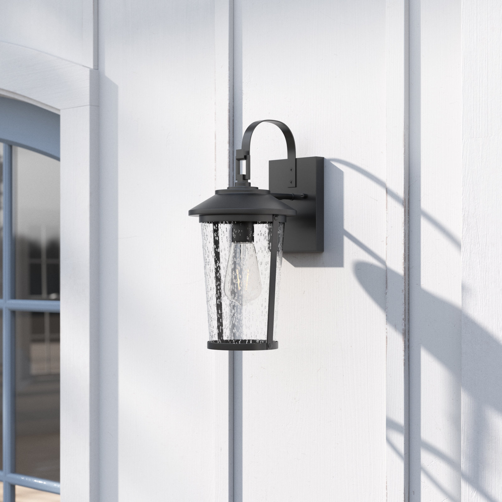 Single Light Outdoor Aluminum Wall Light