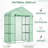 Outsunny 5' X 2.5' X 6.5' Mini Walk-In Greenhouse Kit