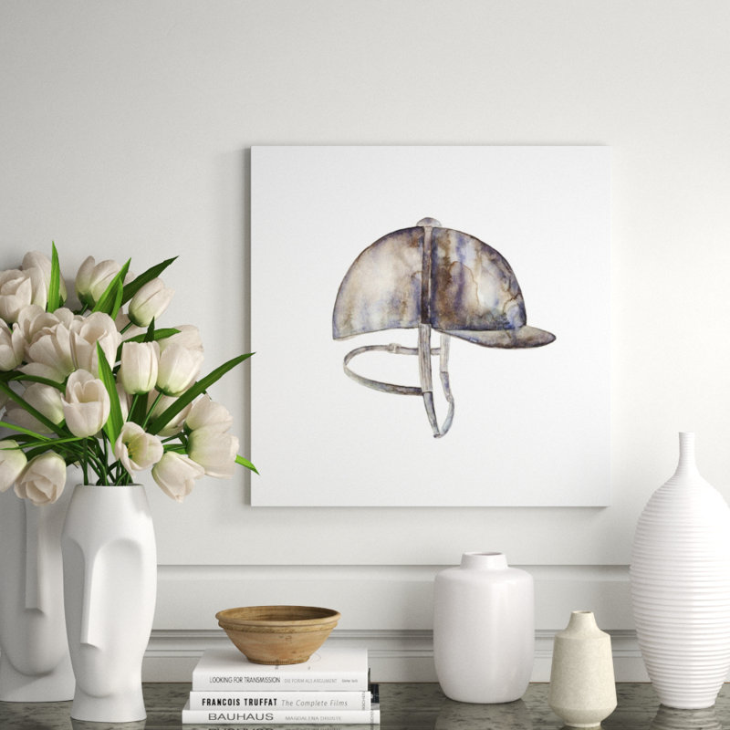Horse Back Riding IV Print, Glass Coat, 30" H x 30" W x 1.5" D