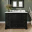 Ensemble de meuble-lavabo simple autoportant 48 po avec plateau en quartz Deborah-98115309-98115308-98115306