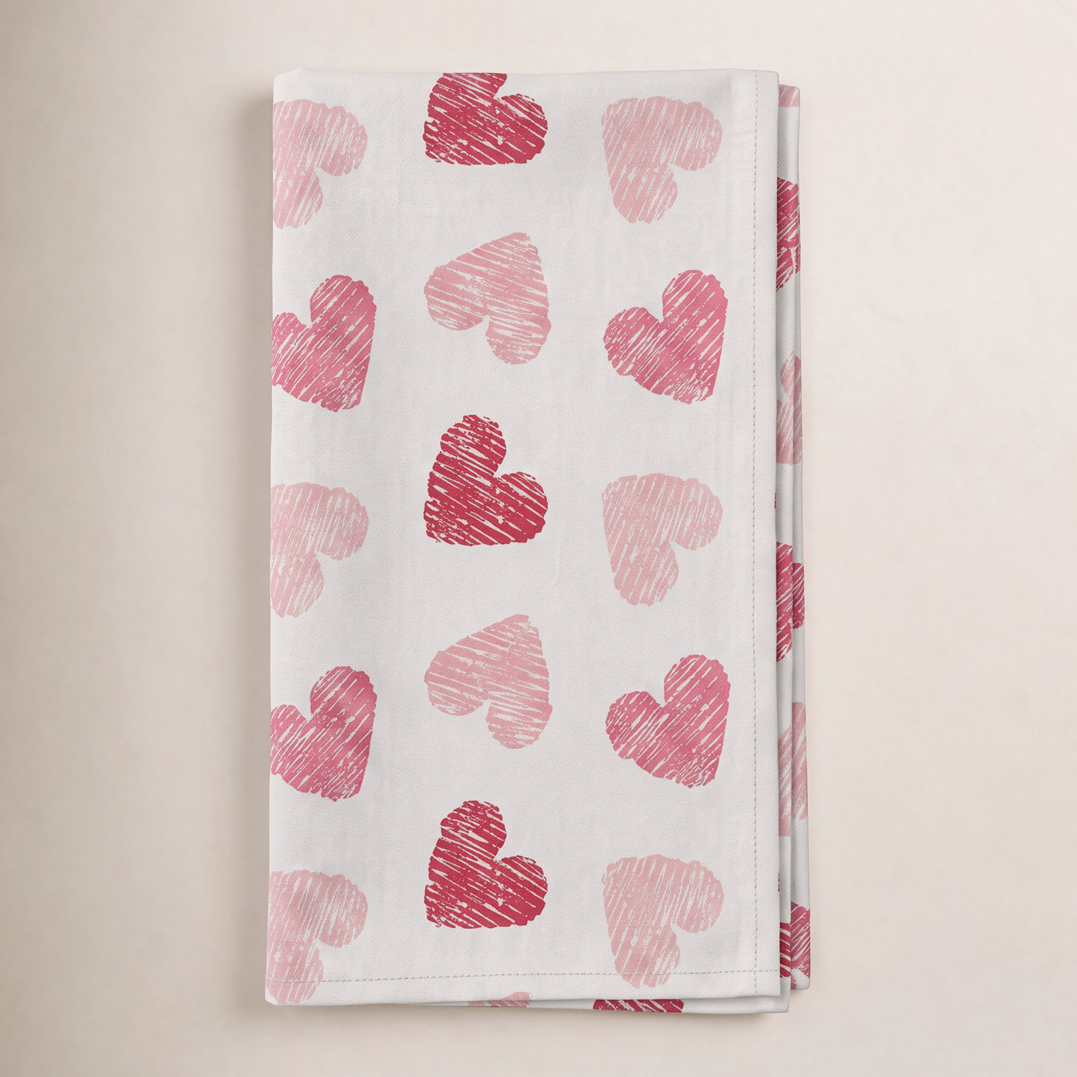 Earica Geometric Valentine's Day Table Runner, 90" x 16"