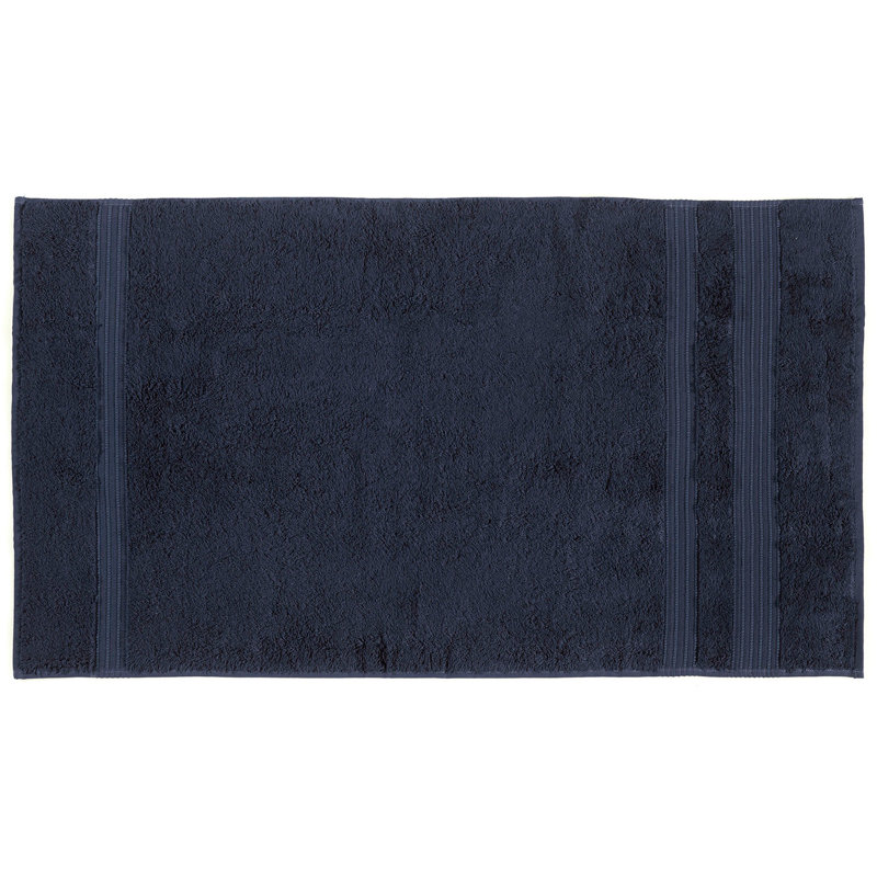 Plush Hand Towel, Dark Blue