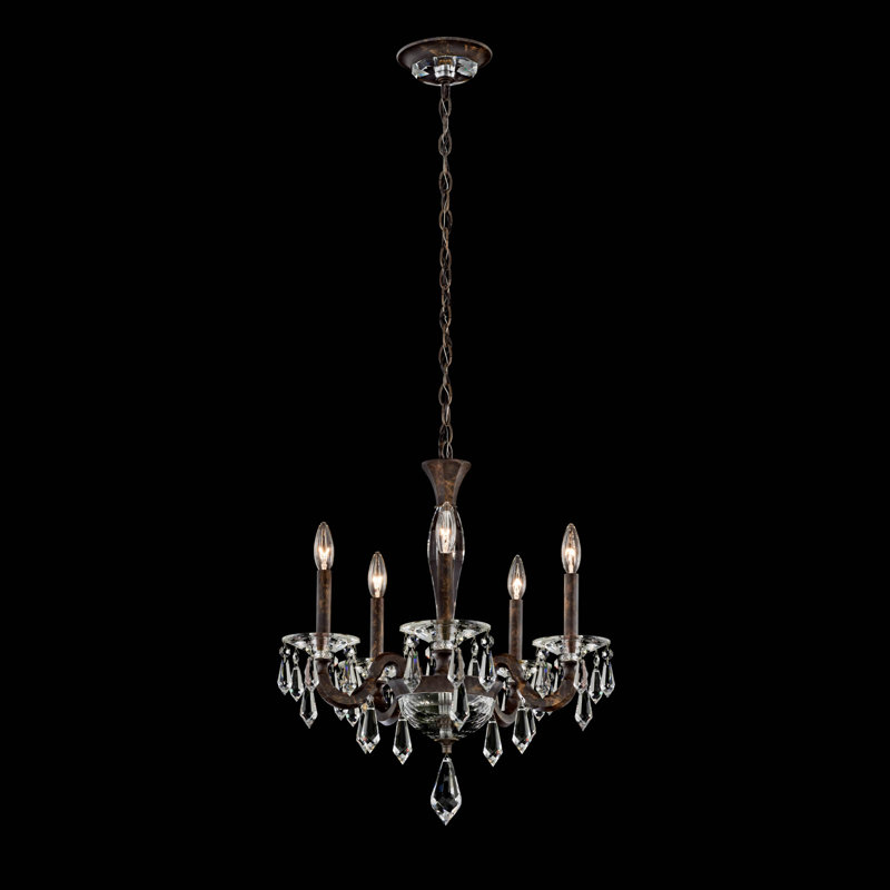 Napoli 5 - Light Chandelier, Heirloom Bronze