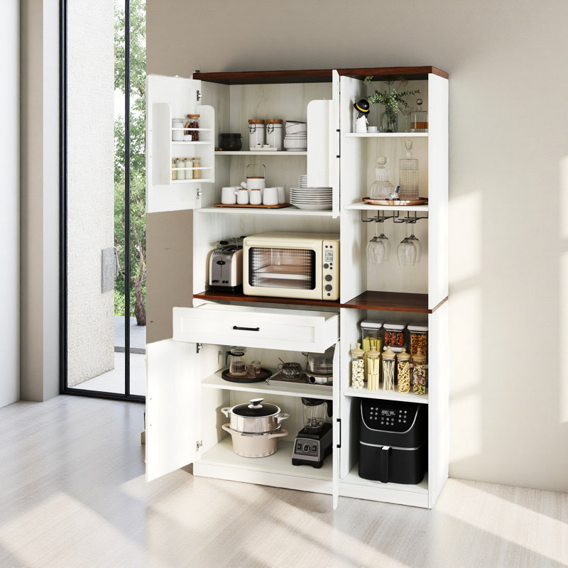 Buffet 71 "avec garde-manger et armoire de cuisine 71 po