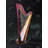 Colorful Realistic Harp Canvas | Musical Instrument Decor