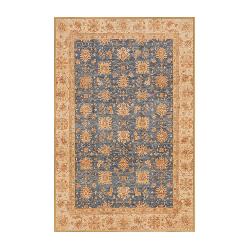Tapis multicolore à motif abstrait Adamira, Rectangle 4 pi x 6 pi