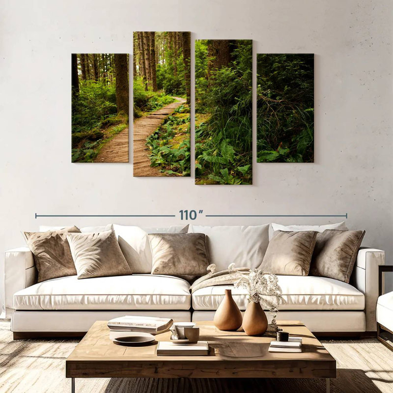 Alvord Redwoods Hiking Trail, 54" H x 84" W