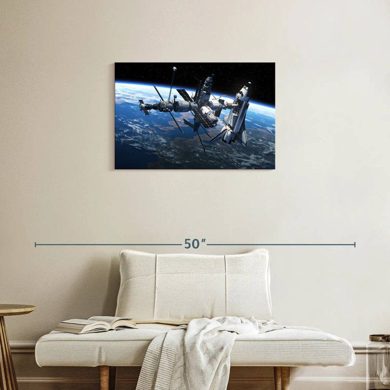Oberle Space Station, 20" H x 30" W
