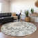 Premium Machine Washable Cerrito AMF551 Gray Rug
