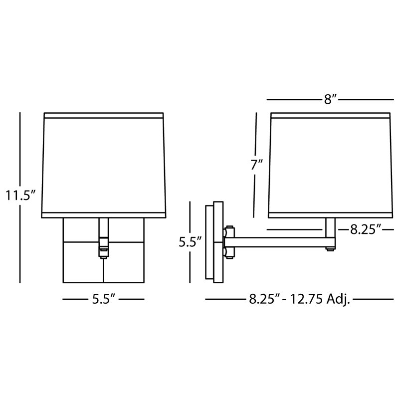 Oliver 1 - Light Swing Arm