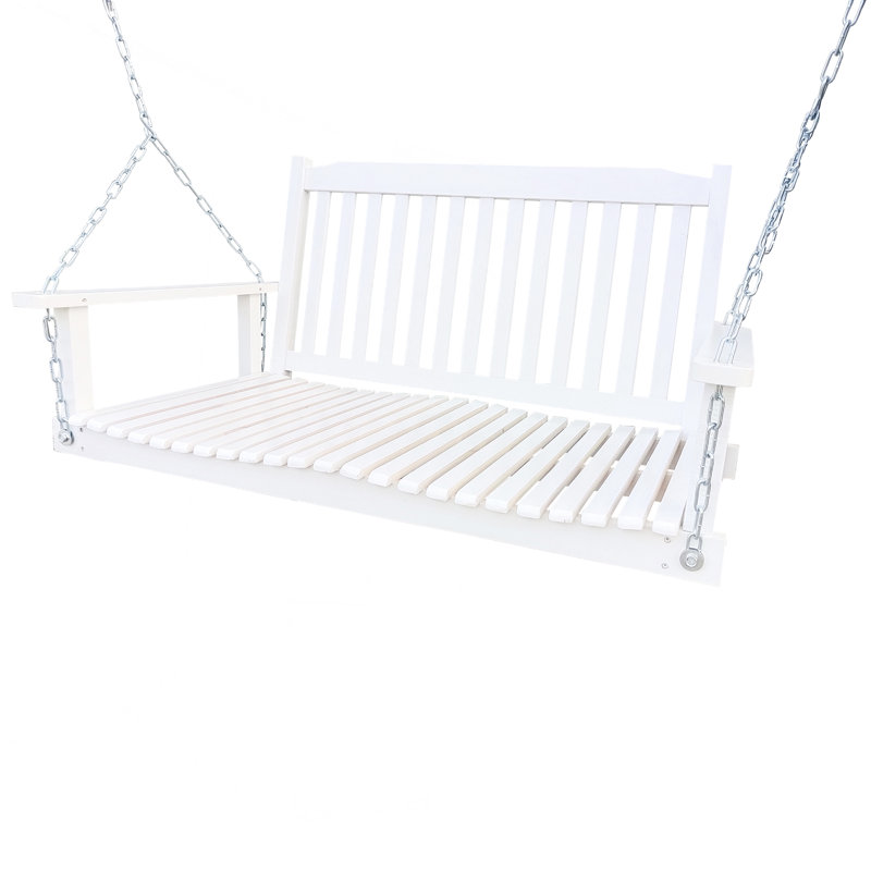 Front Porch Swing With Armrests