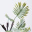 54 cm H Faux Plant