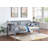Jeikobus Wood Twin Daybed with Drop-down Tables Gray-1259238907