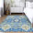 Machine Washable Indoor/Outdoor Chayden ACN1002 Blue-99099428