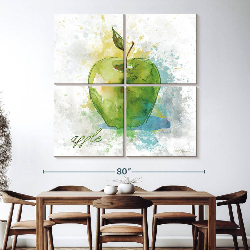 Yarlin A Fresh Apple, 74" H x 74" W