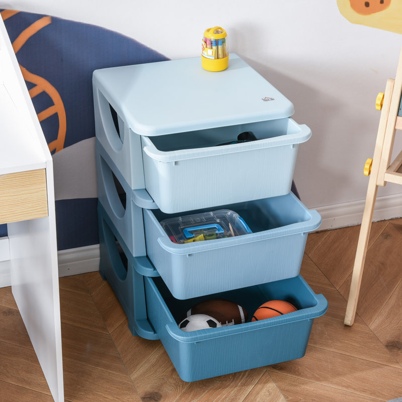 Kids 3 - Drawer Chest, Blue