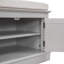 Banc de rangement avec 4 portes et tablettes réglables-1555636907