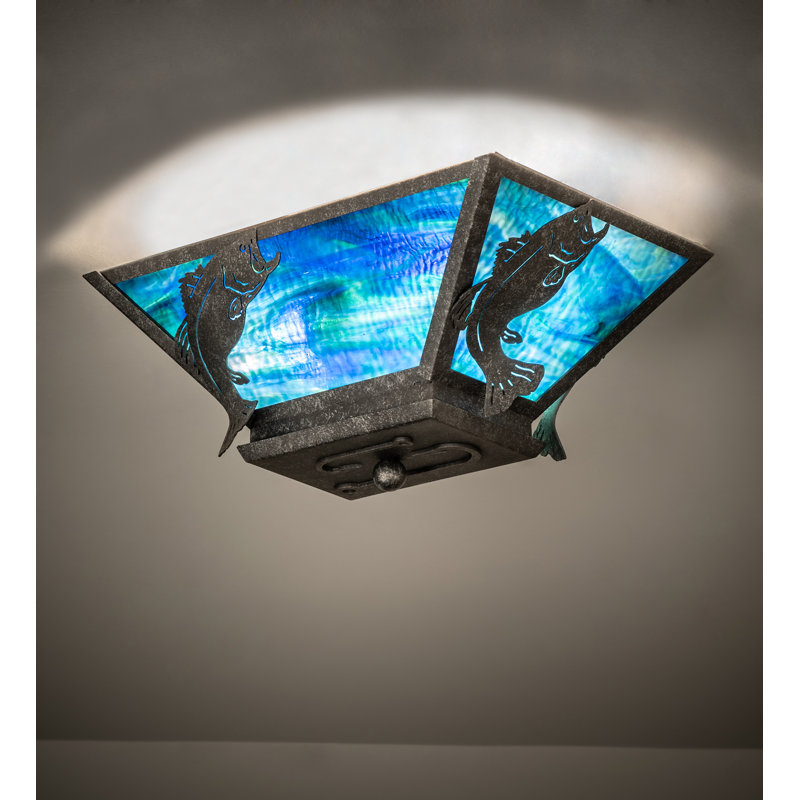 Leaping 2 - Light Semi Flush Mount