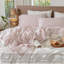 Ensemble de draps 100% coton lavé MooMee-119224422-119224425
