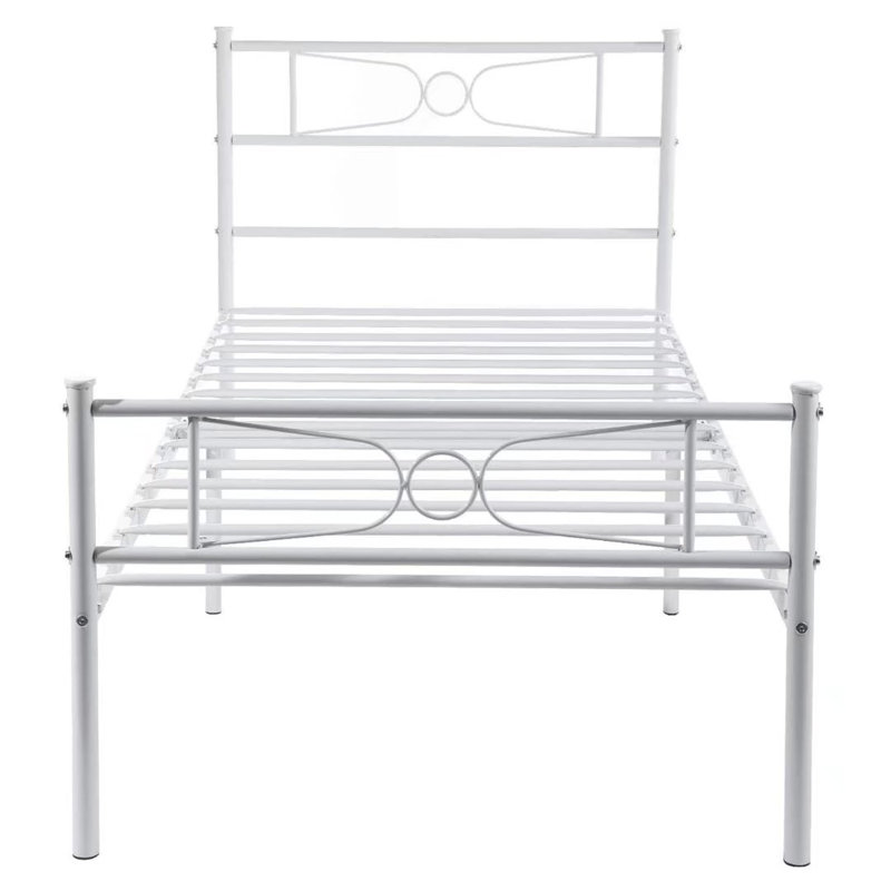 Doug UK Single - DE 90 X 190 Cm Bed, White