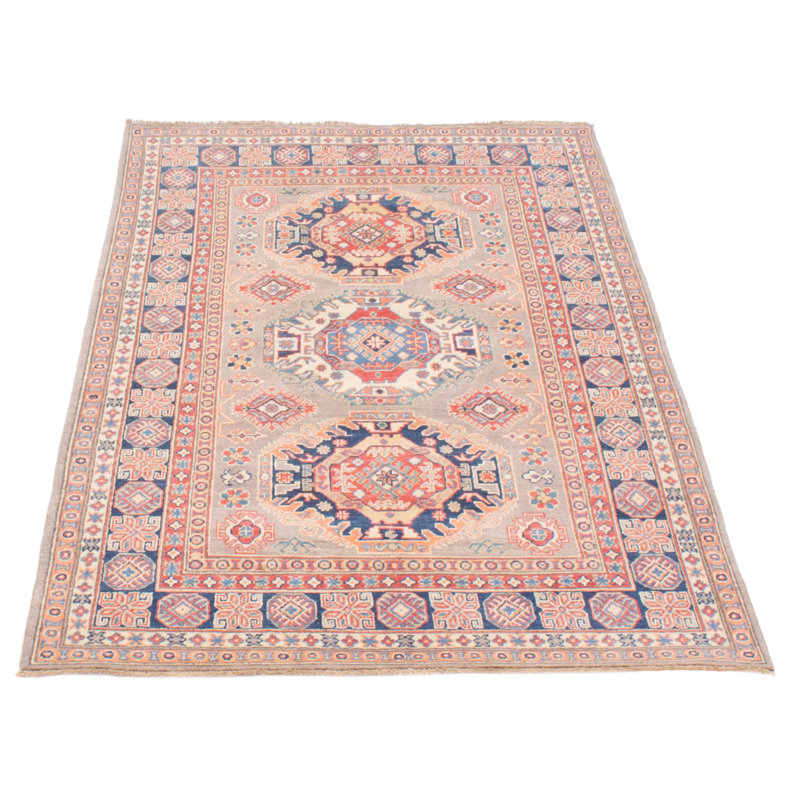 One-of-a-Kind 5'0" X 7'5" New Age Wool Area Rug in Taupe