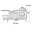 Chaise sculptée écologique en bois massif-259657058