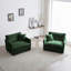 Ensemble de chaises avec accoudoirs rembourrés Chenille-417042982