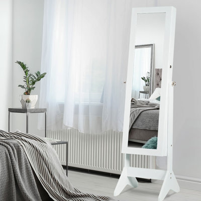 Armoire à bijoux avec miroir
