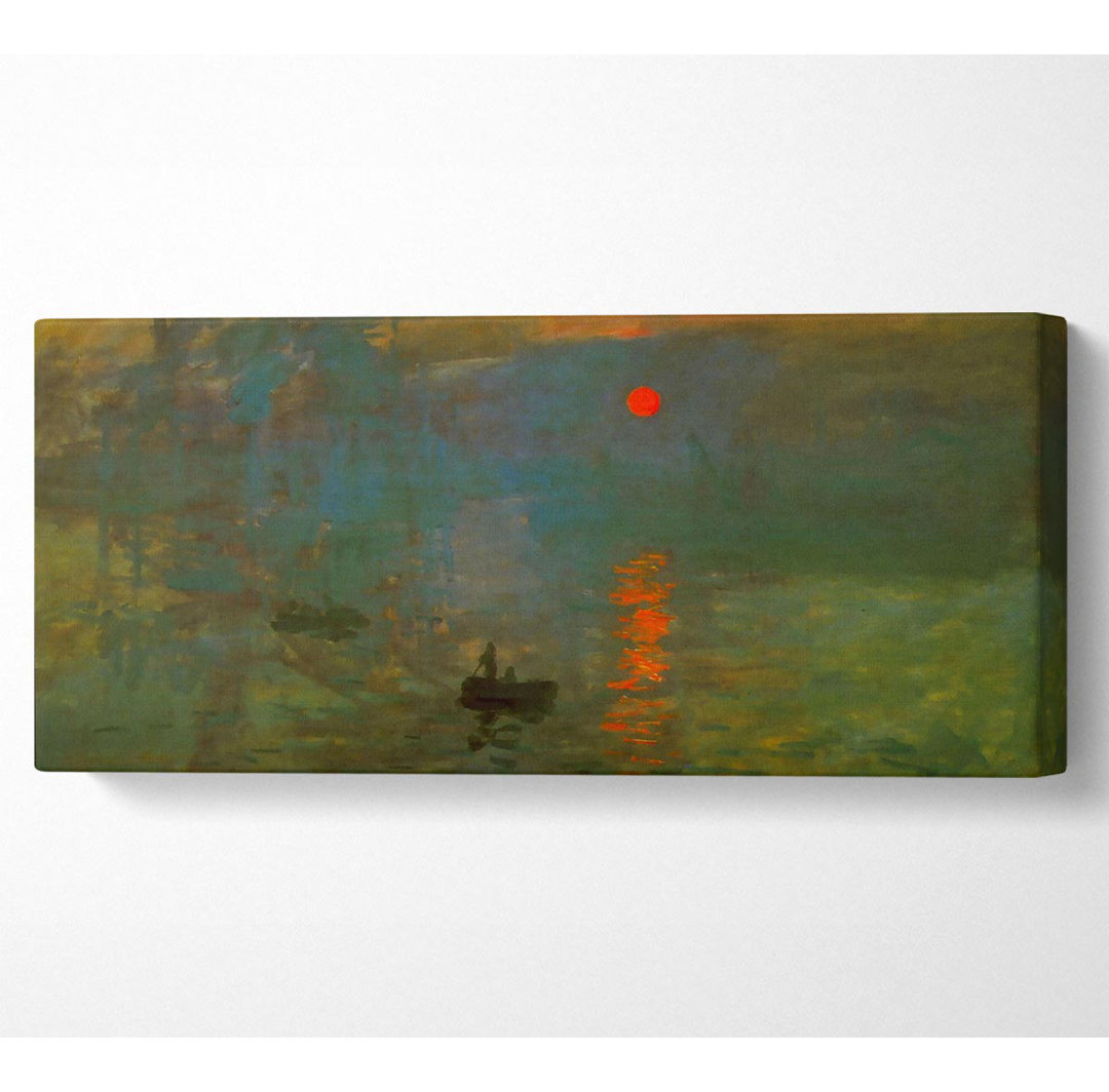 Monet Sonnenaufgang - Kunstdrucke auf Leinwand