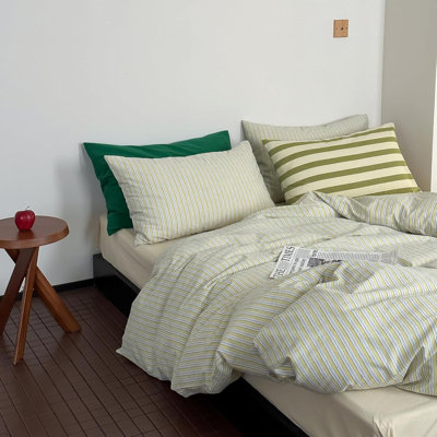 Washed Cotton Boho Soft Duvet Cover Set